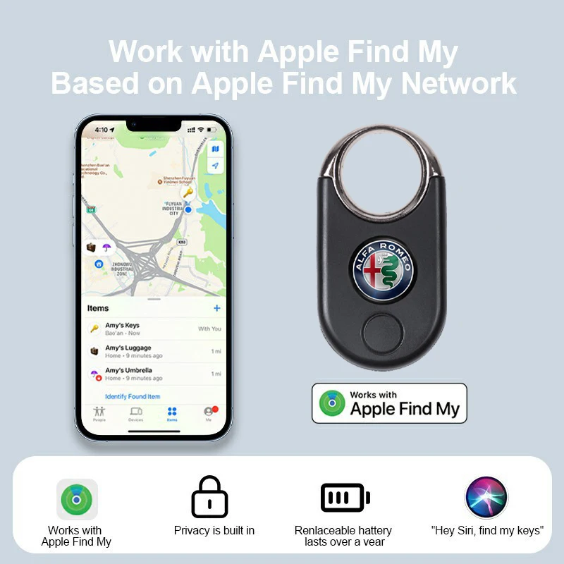 

2026 Hot Sticker GPS Tracker For Phone Tracker Work with Google Find My Bluetooth Locator Finder Global Positioning Antilost Sma