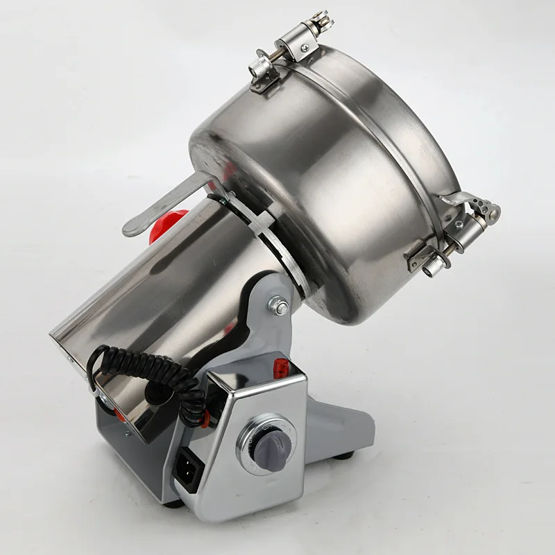Elektrische Getreide mühle 2000g Hochgeschwindigkeits-Gewürz kräuter mühle kommerzielle Pulver maschine für Trocken getreide Getreide Kräuter gewürz kaffee – Detail 4