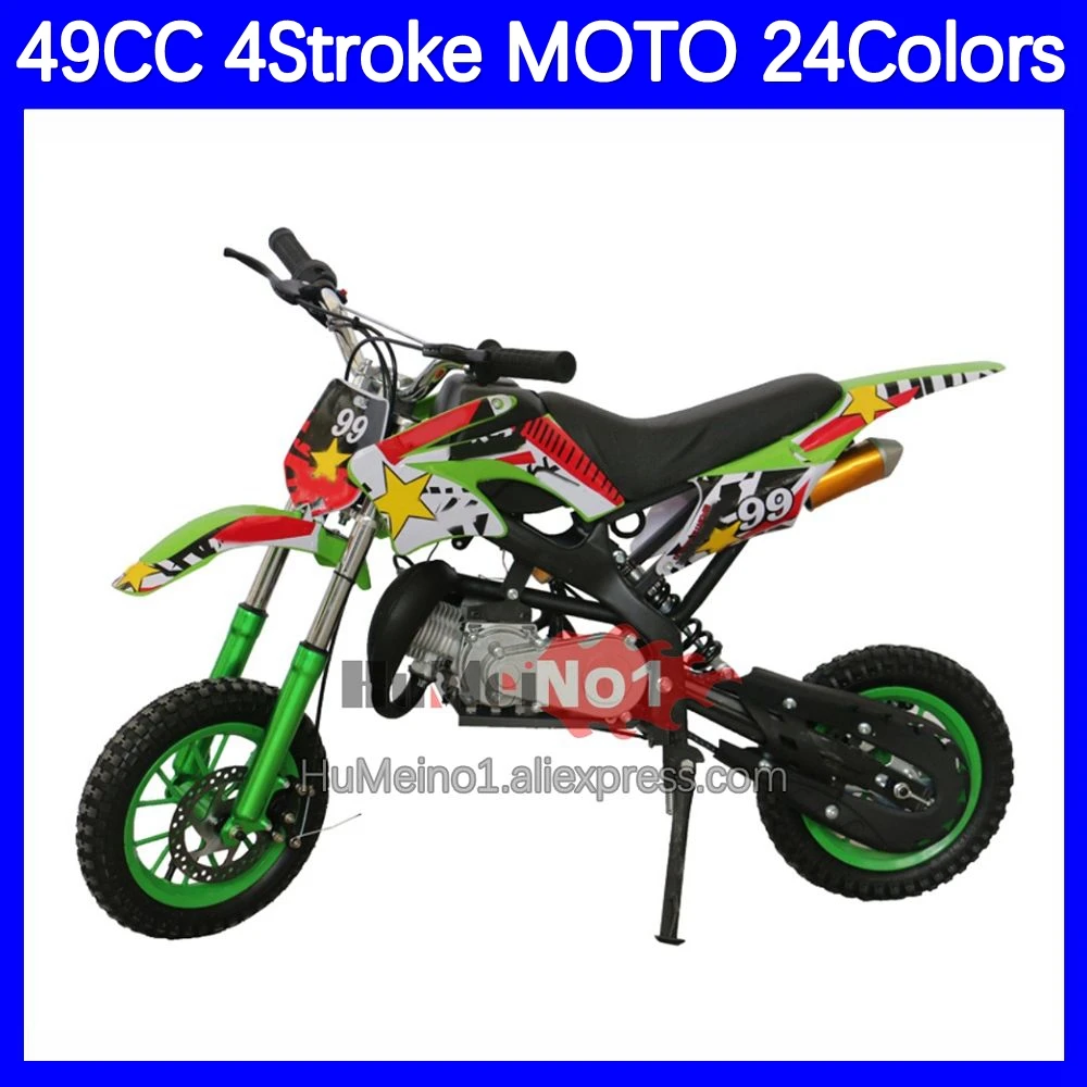 

49CC 50CC 4 Stroke Motorbike Cool Nice Fashionable Popular Fashion ATV OFF-road Gasoline Motorcycle Racing MOTO Trail Dirt Bike