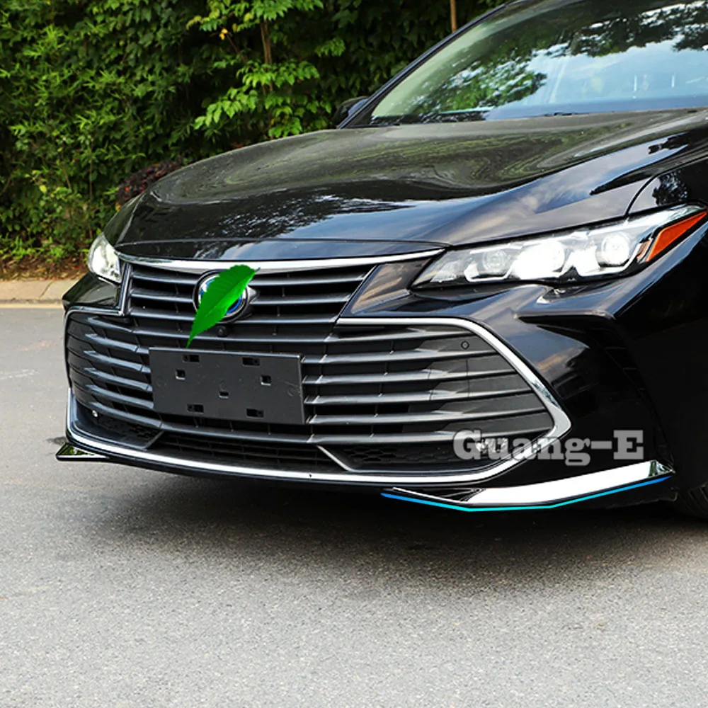 For Toyota Avalon XX50 2018 2019 2020 2021 2022+Front Side Bumper Corner Protection Trim Frame Stick Stainless Anti-Rub Cover view 4