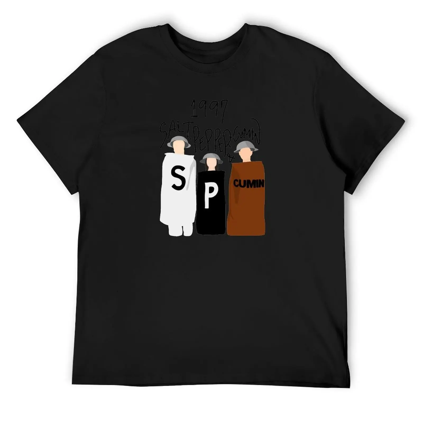 

How I Met Your Mother - Salt, pepper and cumin T-Shirt graphic t shirt vintage oversize t-shirts man anime designer t shirt men
