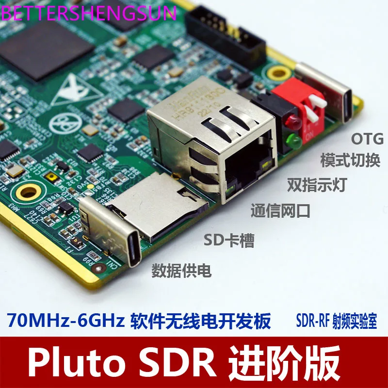 SDR-F200 Software Radio Development Board PLUTO SDR Advanced FPGA XC7000 + AD9361