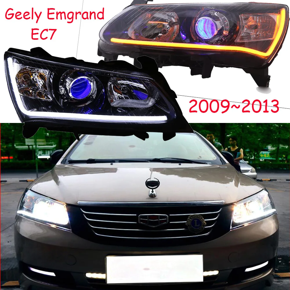 RHD LHD Geely Emgrand EC7 headlight,2011~2013,car accessories,Emgrand EC7 fog light,EC8,Emgrand EC7 front lamp