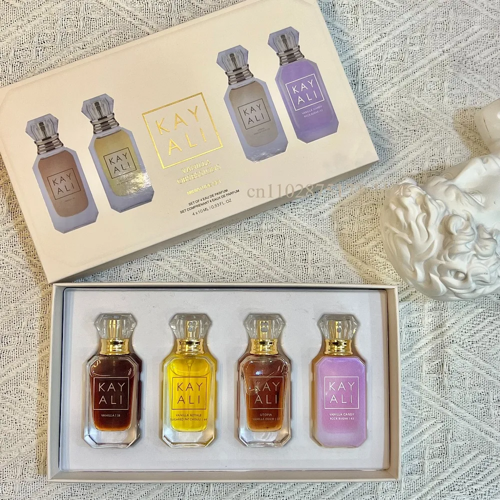 KAYALI 4x10ml Mini Perfume Set Vanilla Oud Floral Fruity Oriental