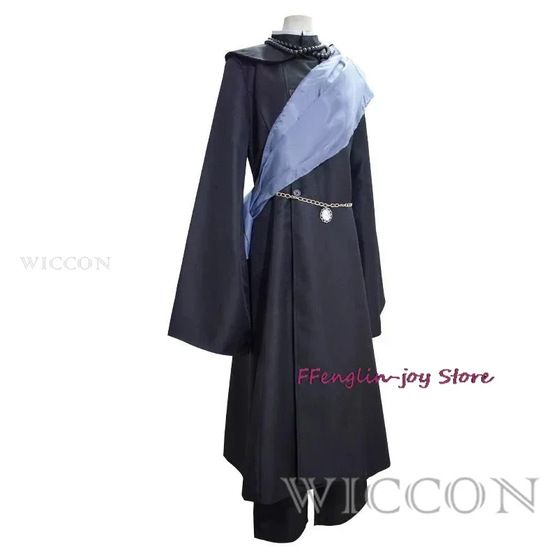 애니메이션 블랙 쿠로시츠지 언더테이커 코스튬 코스프레 집사 할로윈 파티 코스튬, 풀 체인 모자, 애니메이션 코스튬