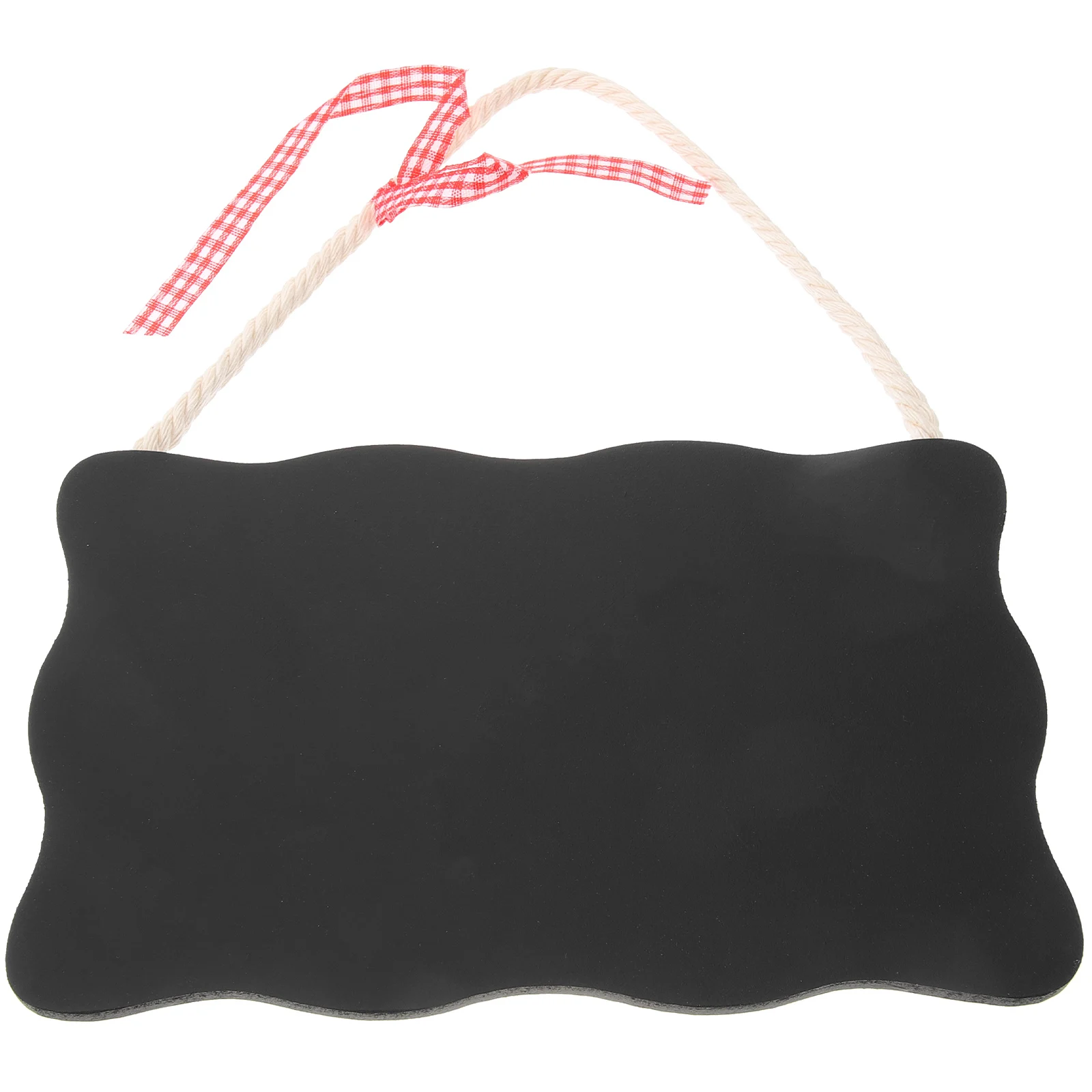 

Blackboard Welcome Door Card Wooden Sign Mini Chalkboard Home Decor Lightweight Sturdy String Portable Plate Simple