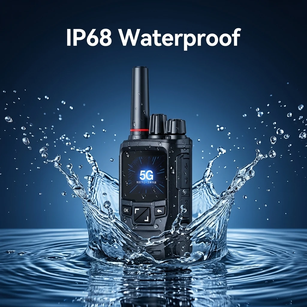 

4G LTE POC Radio Global Network 5000KM Long Range Walkie Talkie Two Way Radios Waterproof Intercom Long Distance Communication