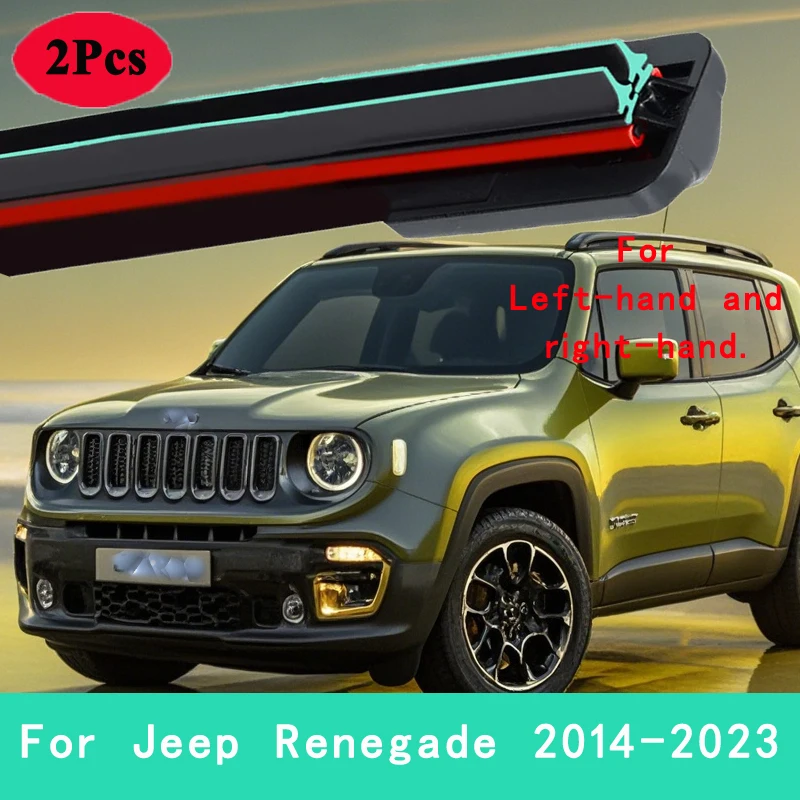 

Для Jeep Renegade 2014-2023 щетки стеклоочистителя переднего стекла 2 шт. аксессуары для окон ветрового стекла 2015 2016 2018 2019 2021 2022