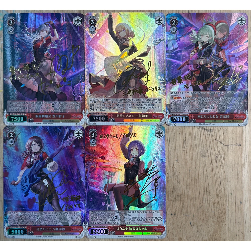 بطاقة قابلة للجمع لتقوم بها بنفسك ACG آلهة قصة فايس شوارز أنيمي ميراندا أليس إيما بنين ألعاب مثيرة مهرجان هدايا عيد الميلاد #4