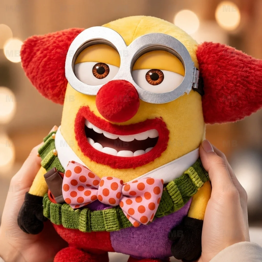 Movie James Henry and Monster Bob Funny Bikini Underwear Doll Stuffed Animal Gag Gift Cute Soft Cartoon Figure Home Desk Decor view 2