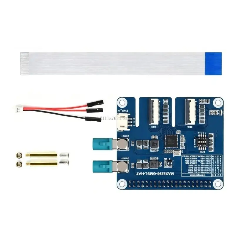  Double Channel GMSL Camera Expansion Board With MAX9296A Chip For Video Transfer