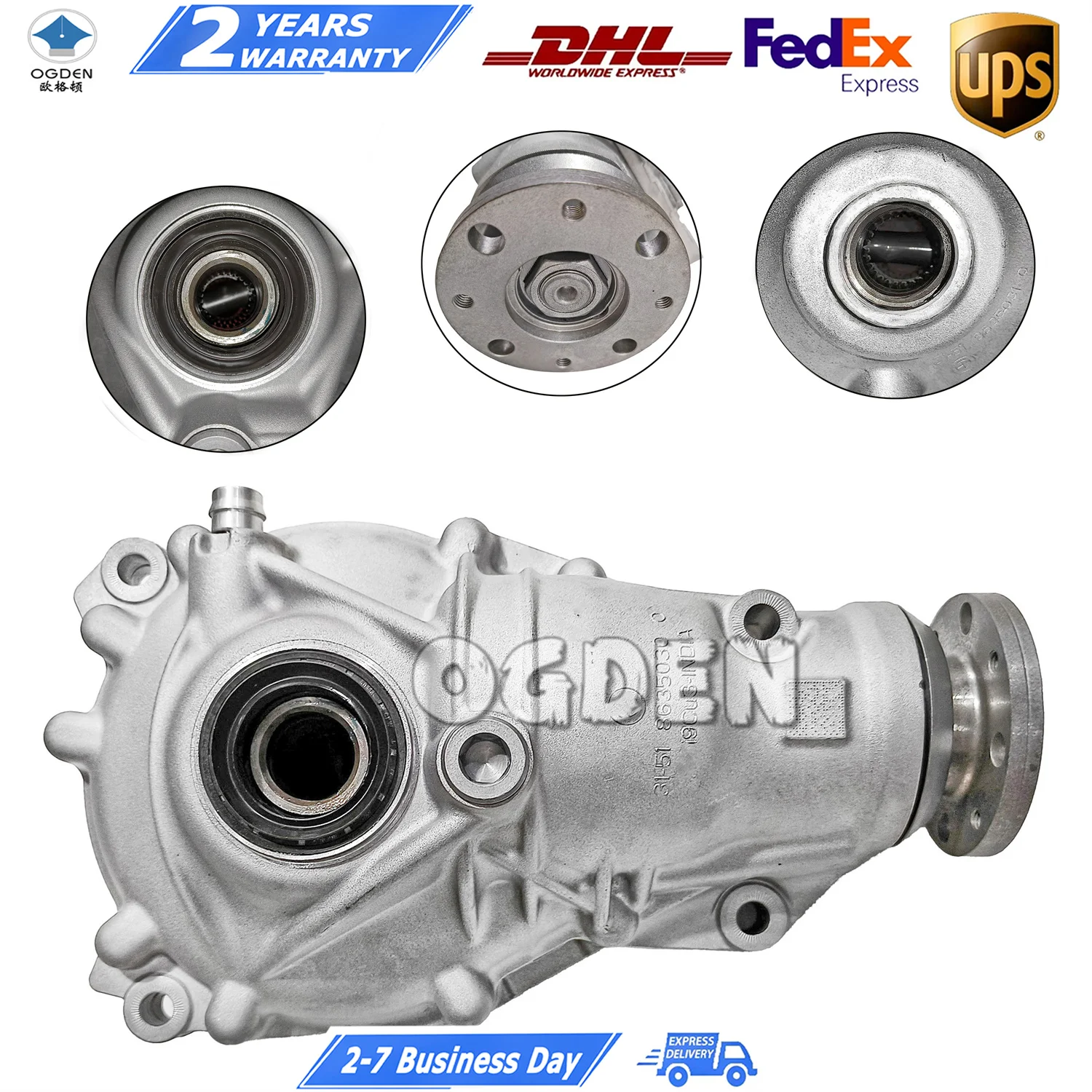 Front Differential 3.08 For BMW F20 F21 F22 F23 F07 X5 X6 F25 F26 G32 31507648880 31507591998 7591998 7648880