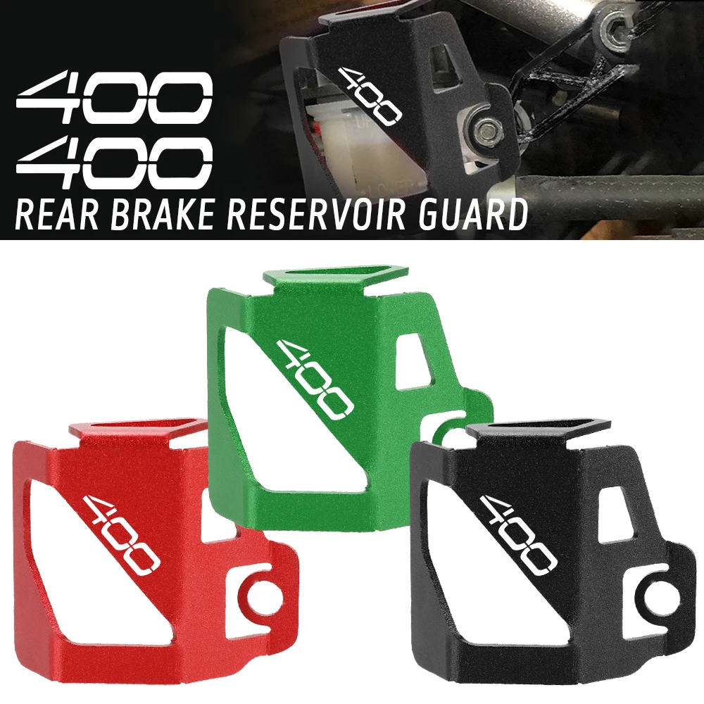 

For Kawasaki Z400 NINJA 400 Rear Brake Fluid Reservoir Guard Cover Protector Motorcycle Oil Cap Guard Cover 2018-2024 2023 2025