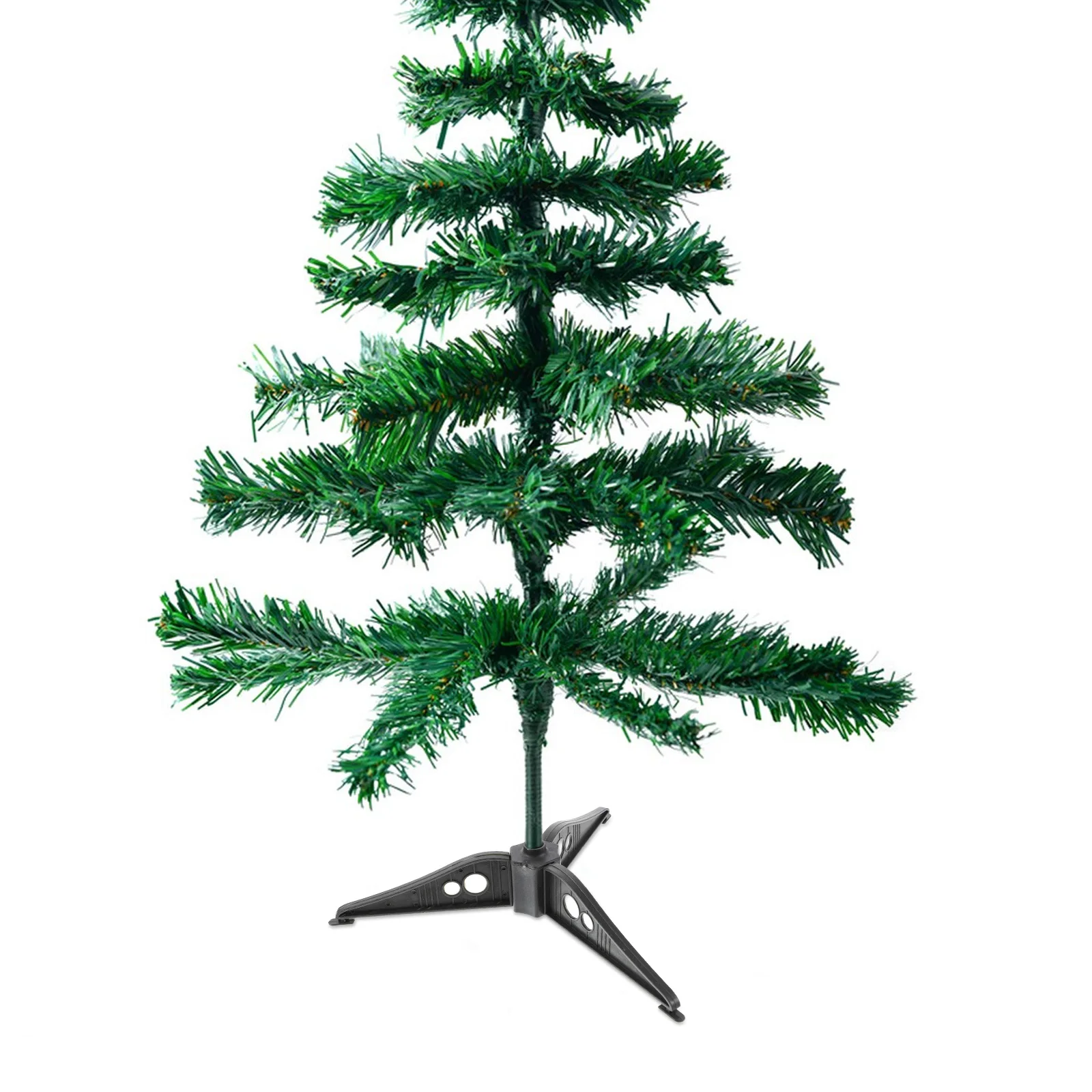 

Plastic Christmas Tree Holder Stand Stable Triangle Structure Detachable Design for Xmas Party Wedding Outdoor Use