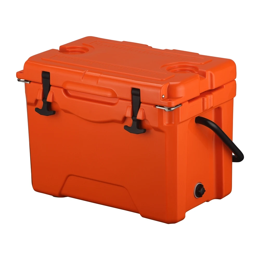 Hoge Kwaliteit 25qt Pu Schuim Draagbare Isolatie Doos Plastic Koelbox