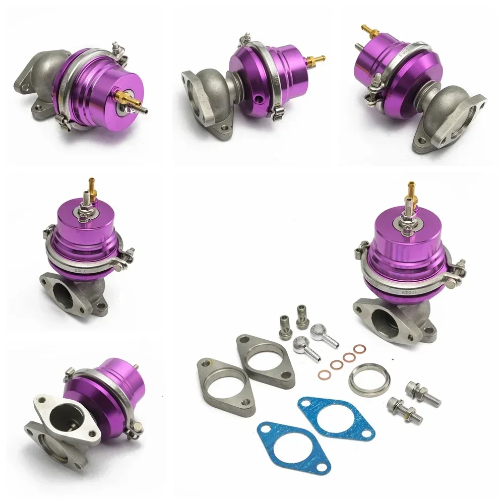 EPMAN Purple Adjustable 38mm External Turbo V-Band V Band Wastegate Turbocharge Flange TKB006M38A