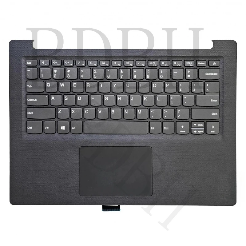 New For Lenovo V14 ADA 82C6 ARE 82DQ Palmrest Upper Case US No Backlit KB TP TEX
