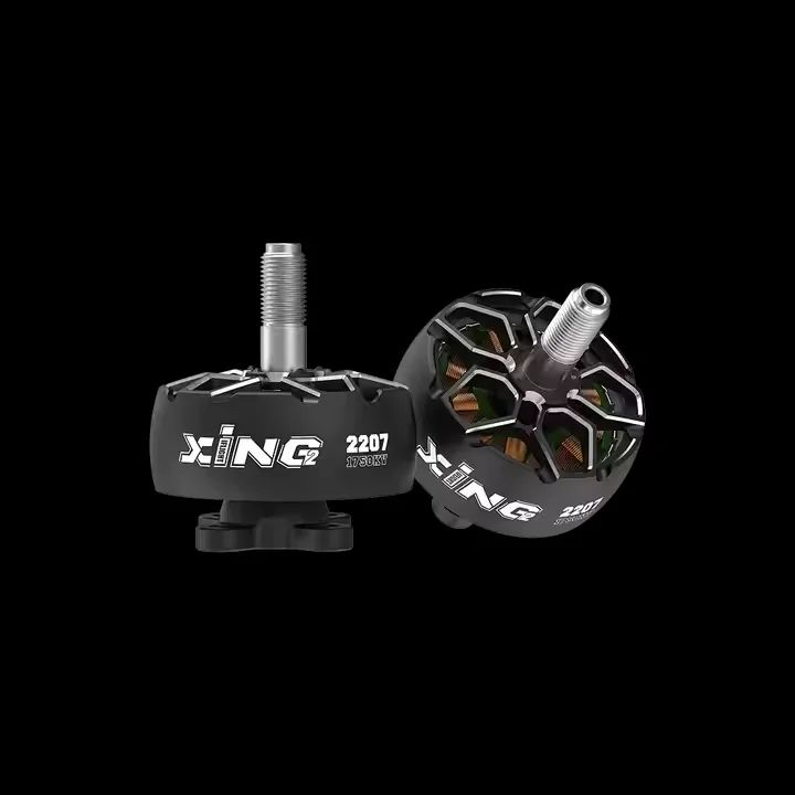 IFlight XING2 2207 1750KV/2750KV 4S/6S Black High-Performance Brushless Motor for Drones Accessories