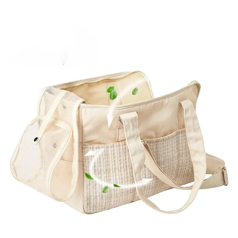 

For Puppy Go Out Portable Shoulder Handbag Dog Bag Pet Cat Chihuahua Suitable For Small Dogs Dog Canvas Carrier Dog Supplies