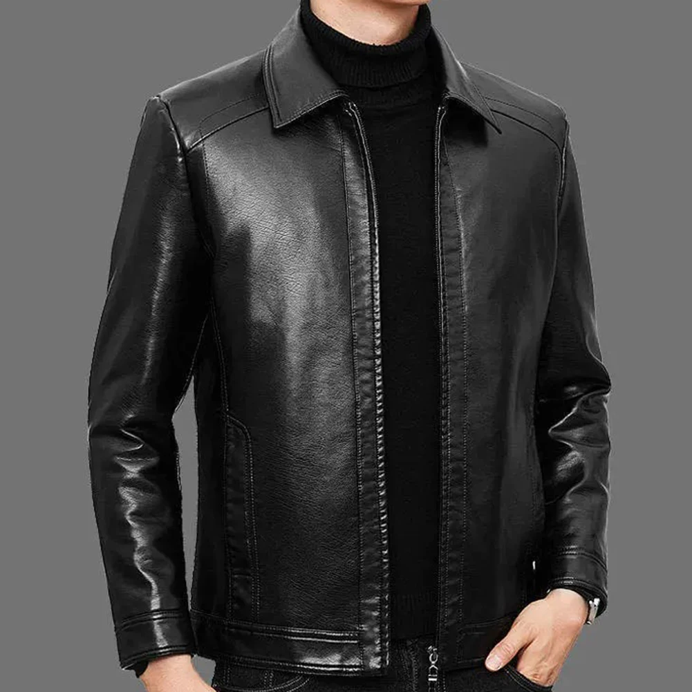 Mens Faux Leather Suit Jacket Slim Blazer Pu Coat Fashion Streetwear Outerwear Slim Fit Blazer Streetwear,Outerwear