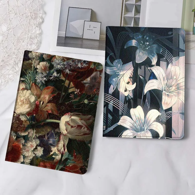 

Bouquet Of Colorful Flowers Gift Tablet Case For Samsung Tab Galaxy S6 S11 A A7 A8 A9 A11 10.1 10.4 10.5 Plus Lite