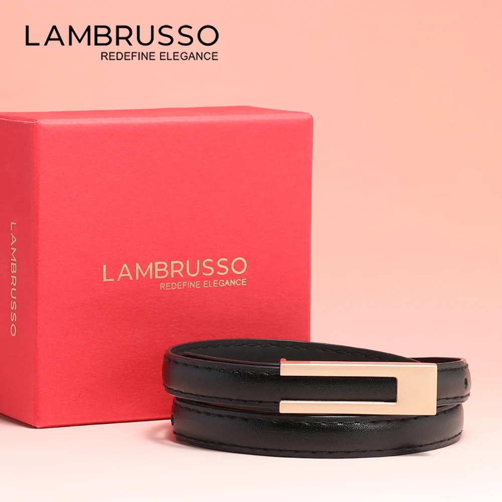 

[В подарочной упаковке] Женский ремень KINGSEVEN, стильный и универсальный, можно сочетать с любым нарядом, станет отличным праздничным подарком.