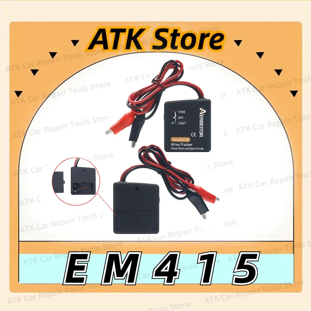 

EM415PRO Automotive Short Cable Tracker & Open Wire Finder Universal EM415 PRO 6-42V DC Find Car Short Circuit Wire