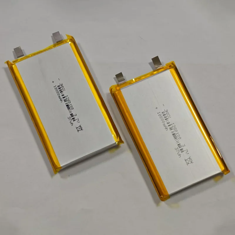 1260100 Battery Rechargeable Lithium Polymer 3.7V 10000mAh for Electrograph PDA Portable Speaker Toys Palm Computer Handheld Fan