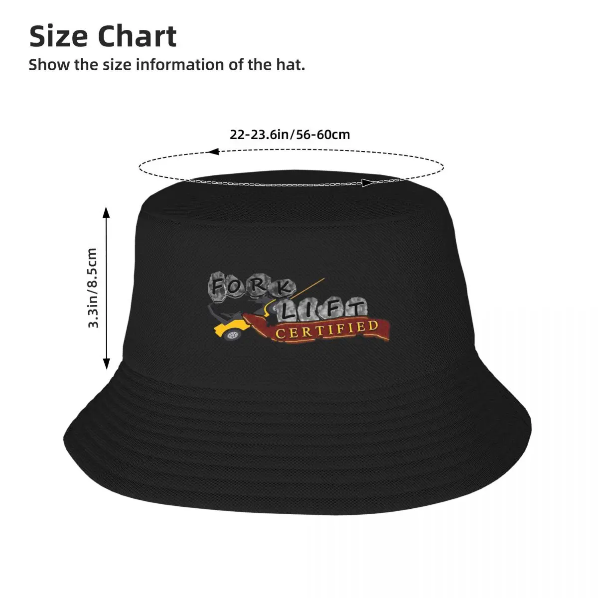 OSRS Forklift Certified Bucket Hats Panama For Man Woman Bob Hats Outdoor Fisherman Hats Summer Beach Fishing Unisex Caps