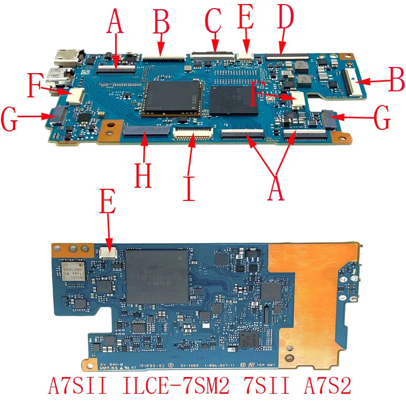 

2-10 шт. гибкий кабель для ЖК-дисплея, кнопочный модуль, материнская плата, разъем FPC для камеры Sony A7SII ILCE-7SM2 7SII A7S2