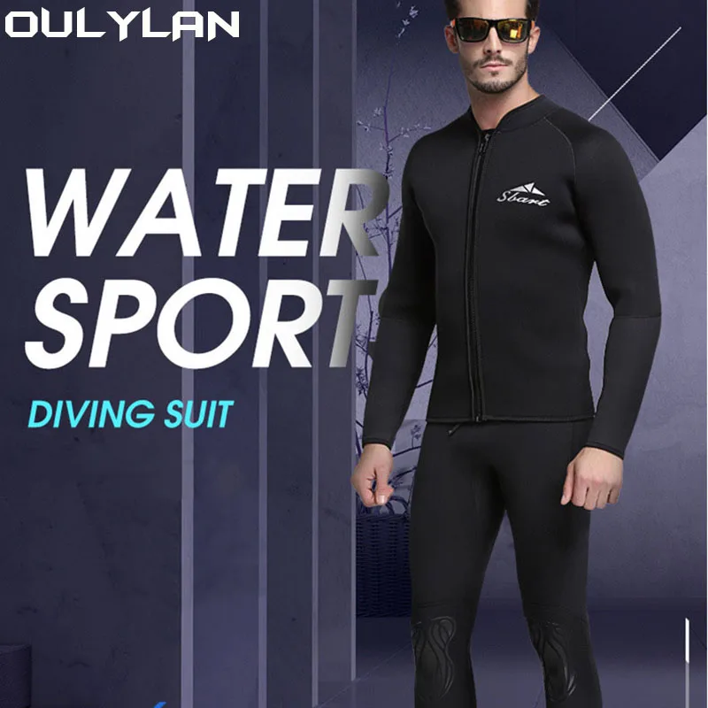 

Women Swimsuit Snorkeling Scuba Diving Suit Jacket and Pants Split Wetsuit 1.5mm Wetsuit High-quality Neoprene Men Surfing Suit