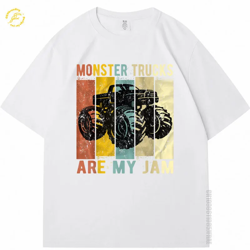 الرجال تي شيرت الوحش الشاحنات هي بلدي المربى خمر الرجعية المتضخم تي شيرت ملابس الرجال الماركات الفاخرة الملابس قصيرة الأكمام