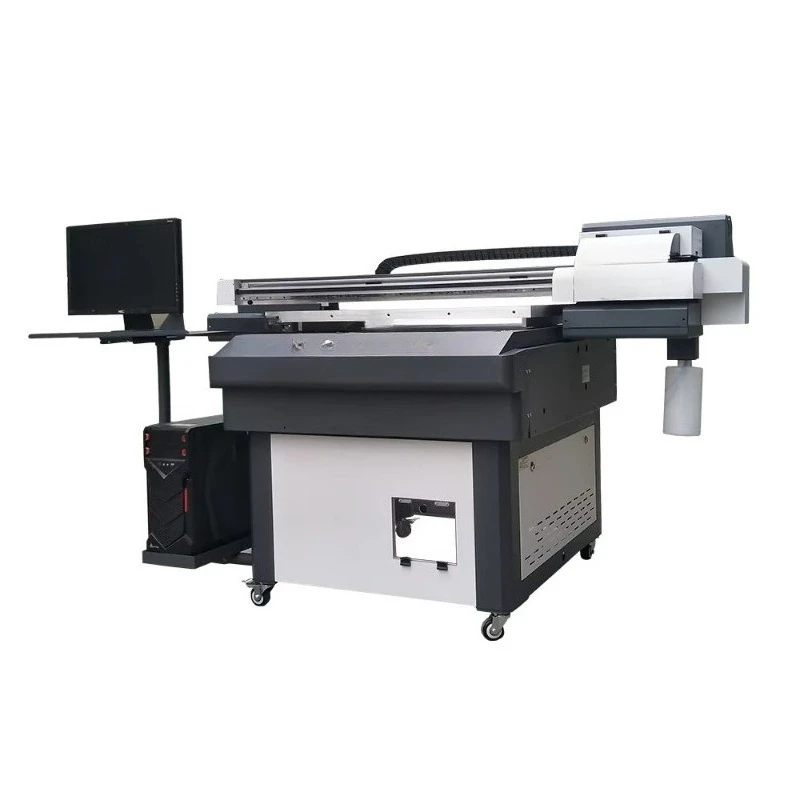 Multi-function UV Flatbed Digital Inkjet Printer with Engine Automatic for Signs Crafts Gifts Small Businesses