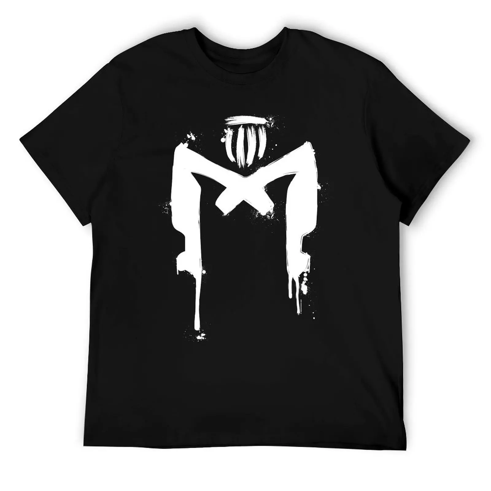 

Футболка DREDD с граффити, мужские футболки с рисунком, забавные футболки с рисунком для мужчин, хлопковая мягкая футболка