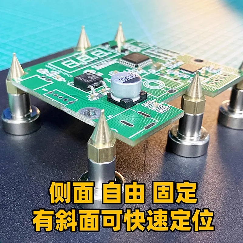 PCB Fixed Special-shaped Circuit Board Xialin Column Electronic Brush Solder Paste DIY Sharp Point Cone Magnetic