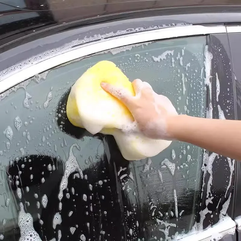 Car Cleaning Sponge Extra Large Thickened 8 Shaped Coral Brush Car Waxing Car Washing Tools and Supplies