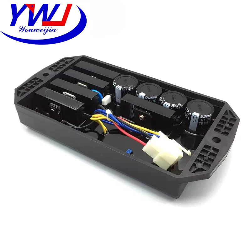 High Quality Universal 8kw/10kw/15kw Brushed Generator AVR Single/Three Phase 6/8 Wires Voltage Regulator Genset Parts