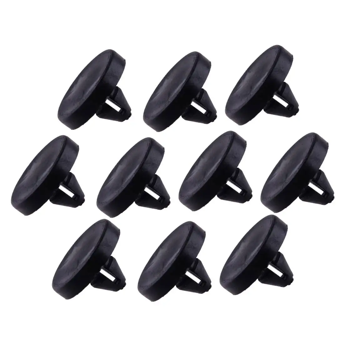 50pcs/Set Brake Clutch Pedal Switch Stopper Cushion Pad 90541-06036 90541-06032 Fit for Lexus Scion Toyota Black Plastic