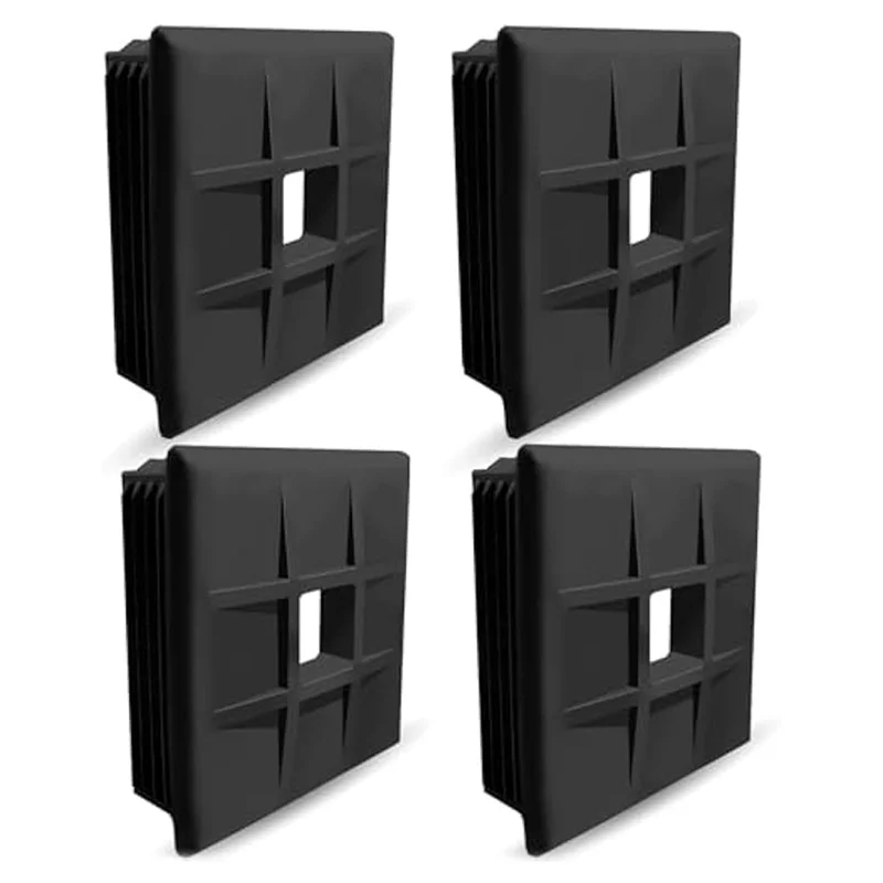 B98A-4 "Camper Bumper End Cap 4" RV Bumper Plug End Cap Untuk RV RV Suku Cadang Dan Aksesoris