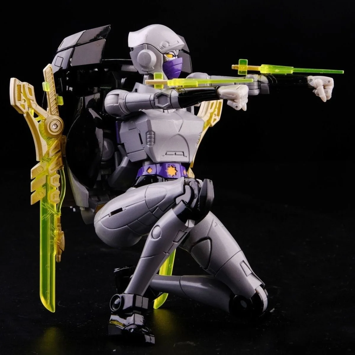 

Transformation Nightbird RT-02 Arcee Female Ninja Night Rose KO MP55 Ratio 14cm Action Figure Transformation Robot Boy Toys