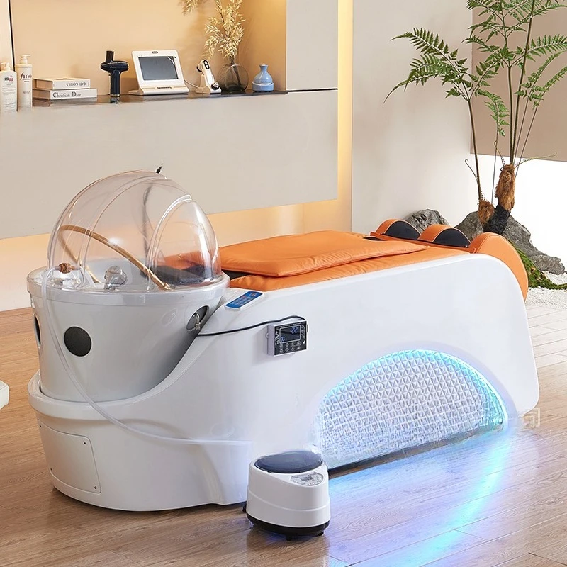 تدليك كهربائي أوتوماتيكي بالكامل، سرير شامبو موسع، صالون حلاقة خاص لصالون الشعر