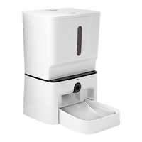 Interactive Pet Feeder: 7L Capacity with Laser Camera for Remote Play, Smart Automatic Food Dispenser for Cats Dogs