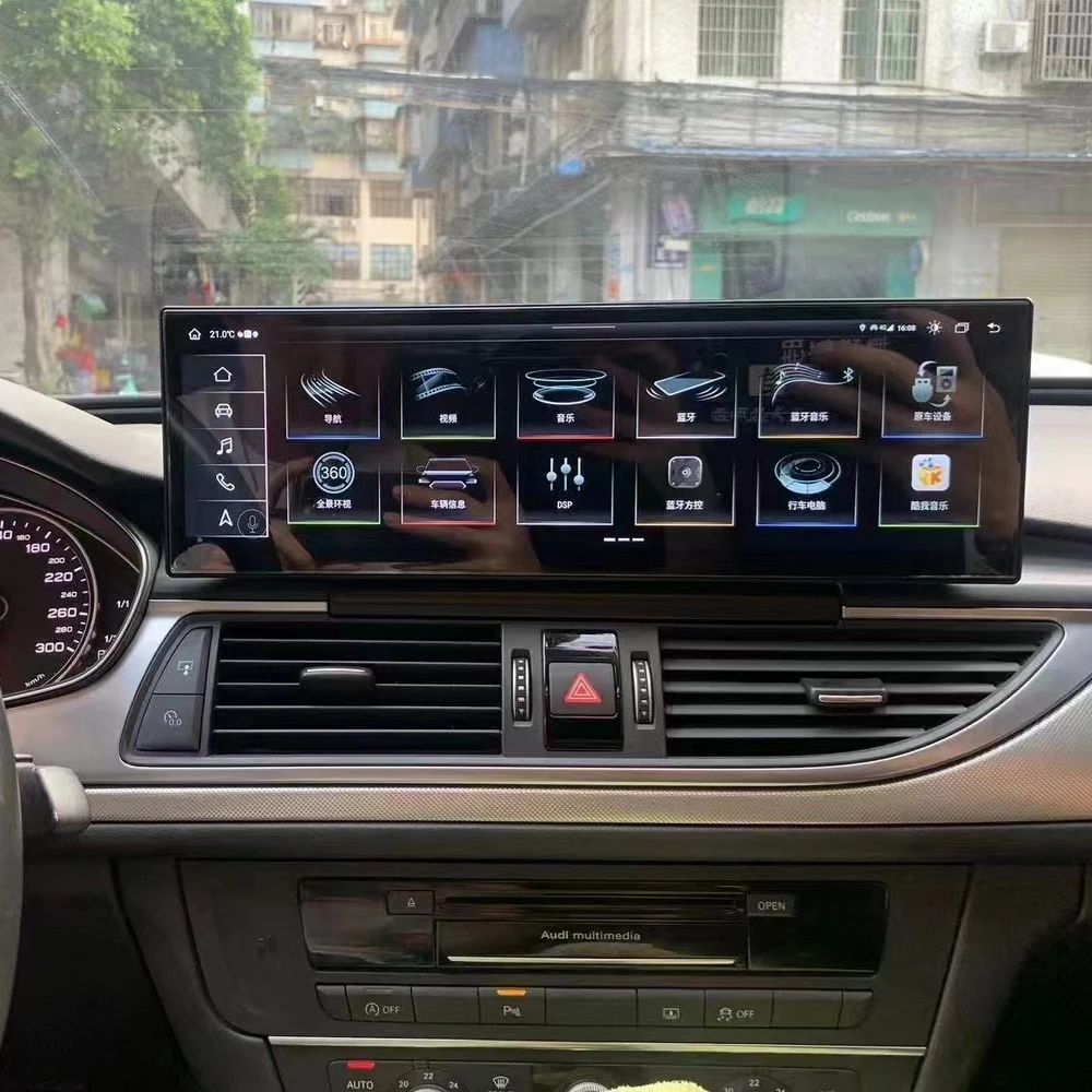 

14.9 inch Radio Recorder for Audi A6 C7 RS6 RS7 S7 S6 A7 12-18 Android 13 stereo GPS navigation multimedia player carplay