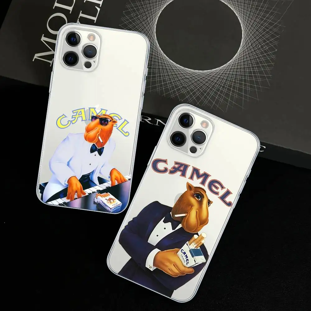 Vintage Camel Cigarettes Phone Case for iPhone 17 16 15 8 7 6 6S Plus X SE XR XS 14 11 12 13 Mini Pro Max Mobile Case