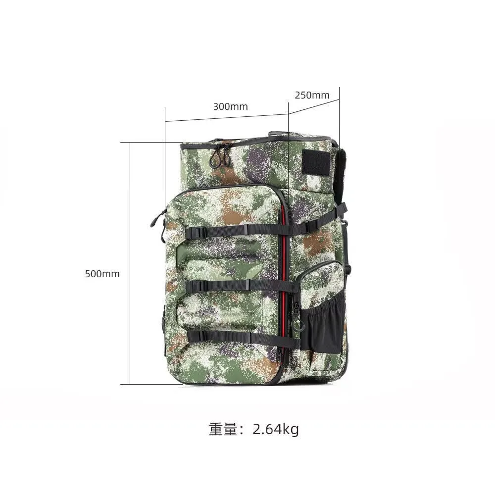 HGLRC B1 FPV Drone Backpack Waterproof Splash Proof Fabric for RC Freestyle Drones, Outdoor Travel and Storage Case