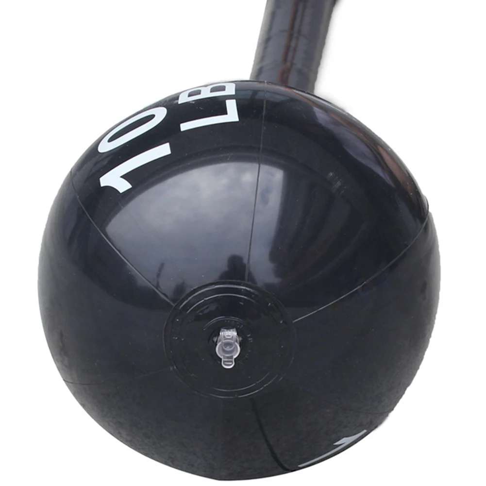 ألعاب الدمبل للياقة البدنية القابلة للنفخ للأطفال، لعبة رياضية سميكة لتزيين الحفلات #4