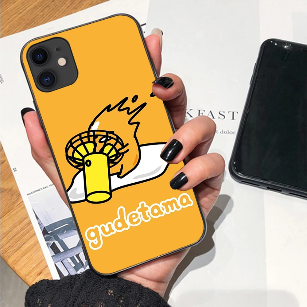 ZY11 Gudetama custodia in Silicone TPU per Xiaomi Redmi Note 13 13C Pro 12 12C Plus Soft Cover