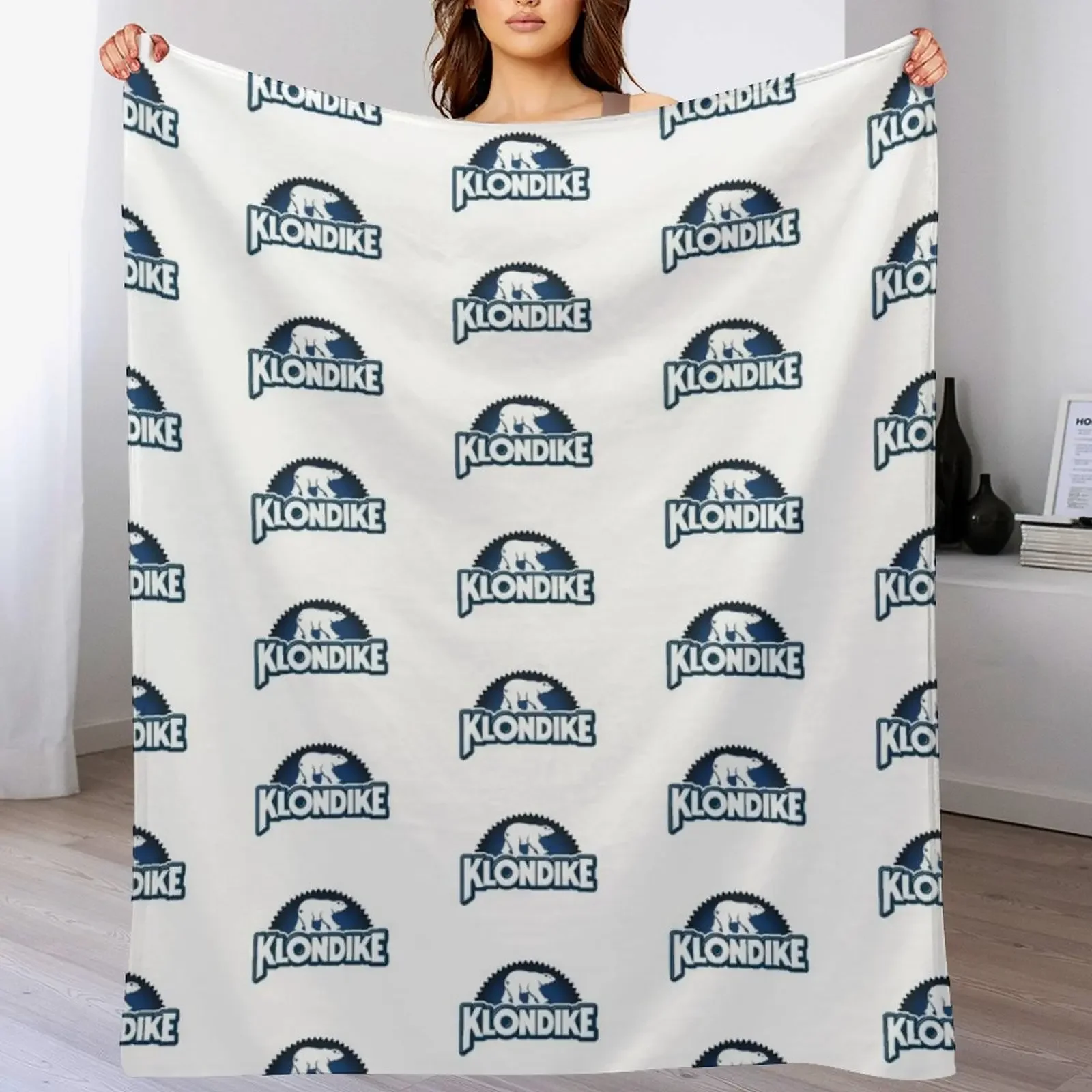 

Klondike Throw Blanket Soft Warm Blanket Gift for Men Women Adults