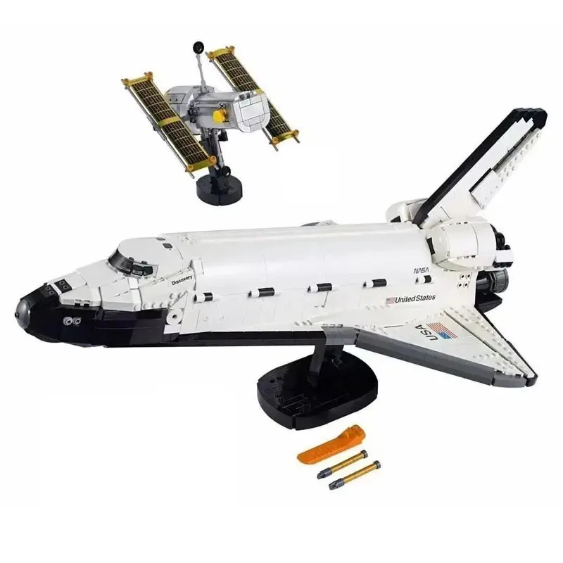 Nuovo MINISO Disney 2354Pcs Space Shuttle Model Building Blocks mattoni agenzia spaziale giocattoli creativi regali per bambini compatibili 10283