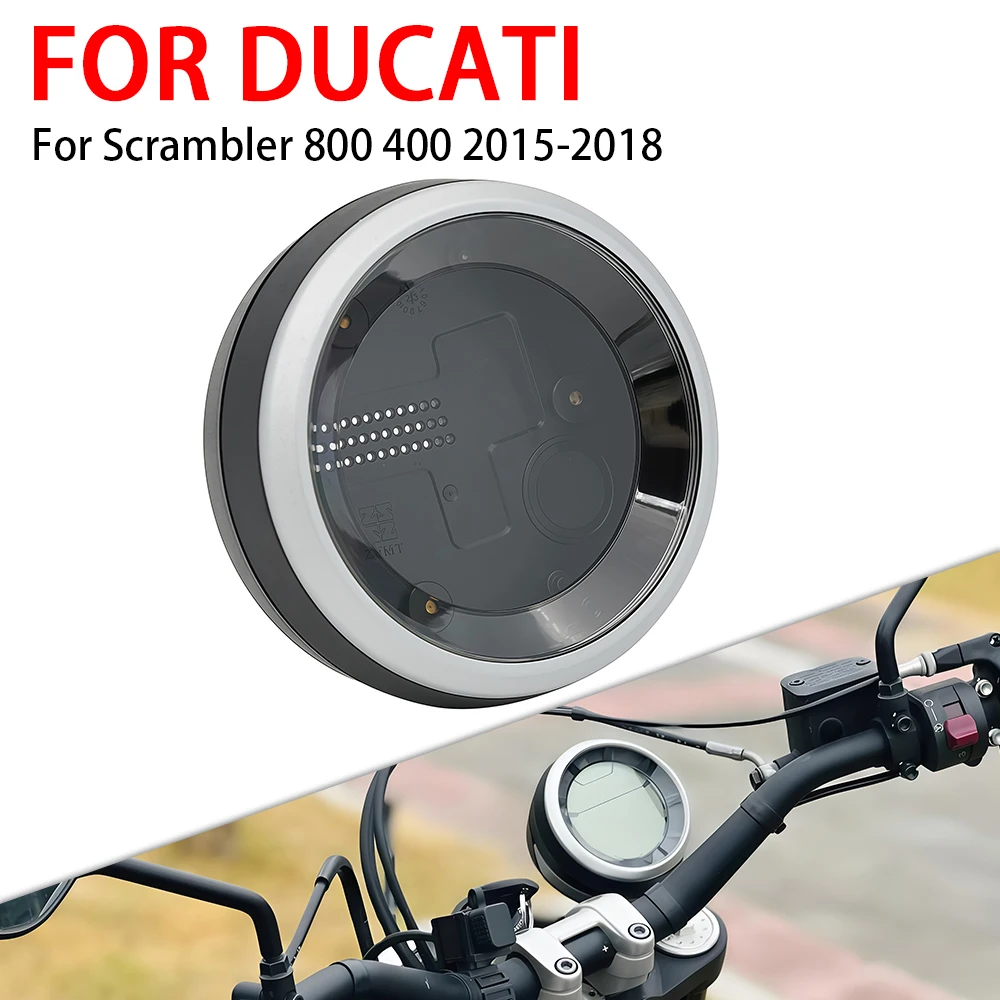 Speedometer Gauge Odometer Tachometer Dashboard Housing Cover Motorcycle Instrument Case For Ducati Scrambler 400 800 2015 -2022